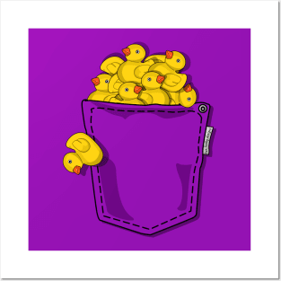 Ducky Invasion Pocket Posters and Art